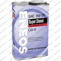 Масло моторное полусинтетическое для Паджеро 4 ENEOS "SUPER DIESEL CG-4 5W-30", 1 л.